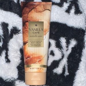 Bath & Body Works Vanilla Café Body Cream - Brown and Cream